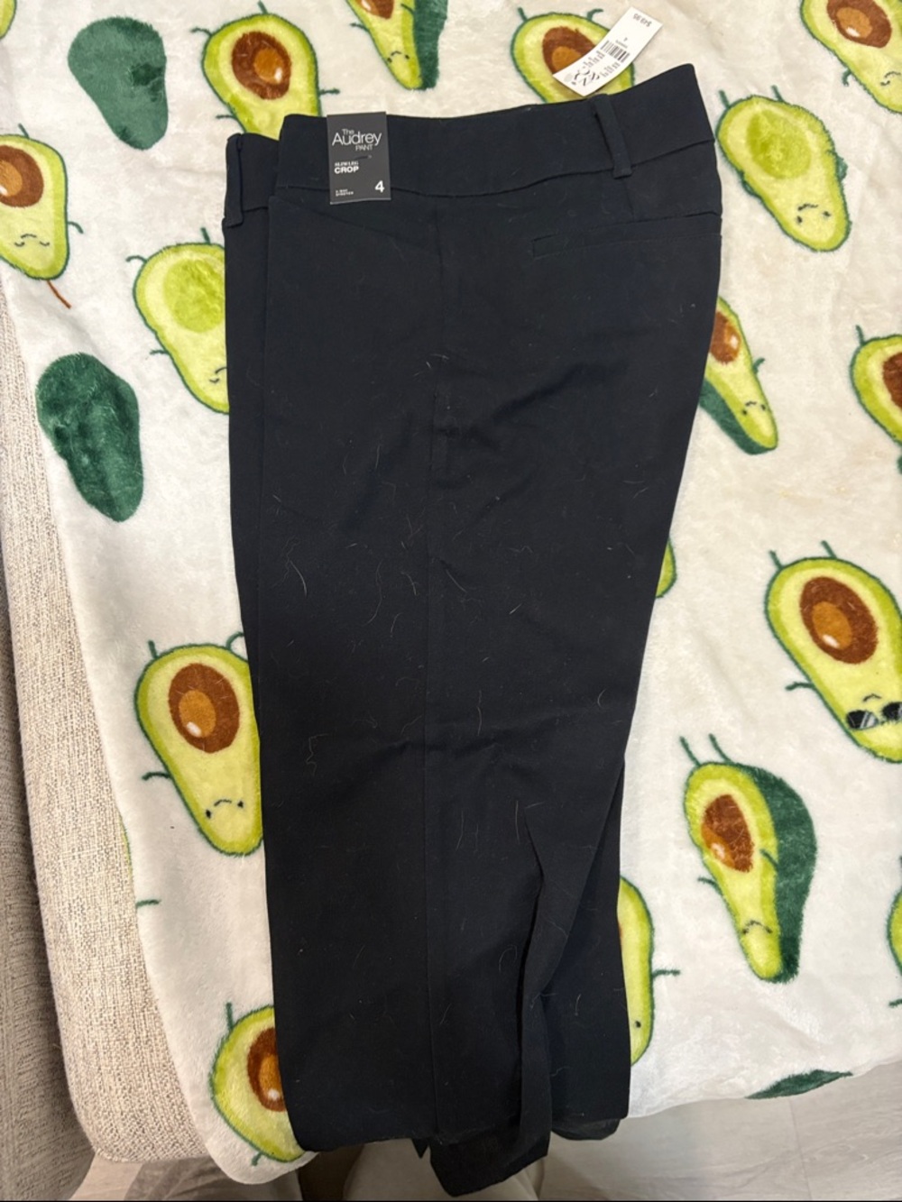 New York & Company Black Cropped Dress Pants